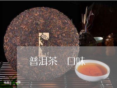 普洱茶 口味/2023042814607